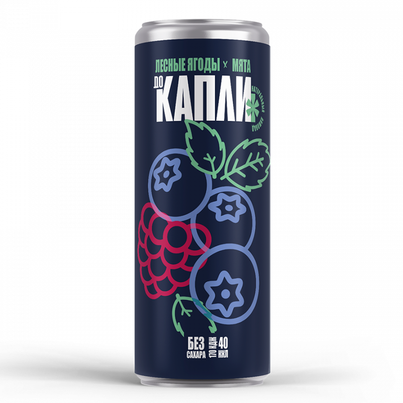 Лимонад "Лесные ягоды-Мята" ДО КАПЛИ